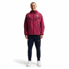 Nike FC Barcelona Tech Woven Trainingspak Hooded Full-Zip 2026-2027 Rood Donkerblauw Geel