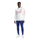 Survêtement Nike Paris Saint-Germain Strike 1/4-Zip 2026-2027 blanc bleu foncé rouge