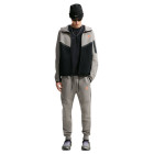 Survêtement Nike Tech Fleece Sportswear gris foncé noir orange
