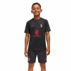 PUMA AC Milan Trainingsset 2026-2027 Kids Donkergrijs Rood