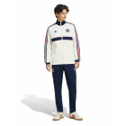 Survêtement adidas Bayern Munich Originals à fermeture éclair intégrale, blanc, bleu foncé, rouge