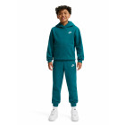 Nike Sportswear Club Fleece Trainingspak Hooded Kids Turquoise Wit
