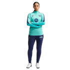 Nike FC Barcelona Strike Trainingspak 1/4-Zip 2026-2027 Dames Licht Turquoise Donkerblauw