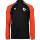 Katwijk Trainingstrui 1/4 Zip Junior Zwart Oranje