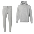 Castore Adapt Fleece Trainingspak Hooded Lichtgrijs Donkergrijs
