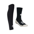 Ensemble de chaussettes et manches Robey Grip, noir