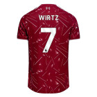 Maillot adidas Liverpool Wirtz 7 Home 2026-2027 pour Enfants
