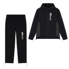 Cruyff Magnitude Woven Cargo Trainingspak Zwart Zilver