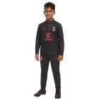 Survêtement PUMA AC Milan 1/4 Zip 2026-2027 pour Enfants, gris foncé et rouge