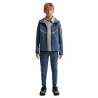 Nike Sportswear Tech Fleece Reflect Trainingspak Kids Staalblauw Zilvergrijs Zwart
