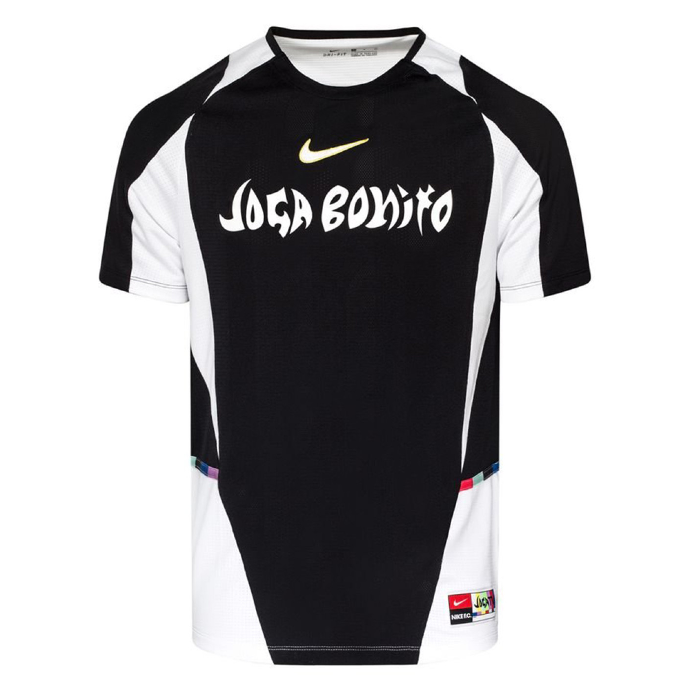 Maillot de Football Nike FC Domicile Noir Blanc Or