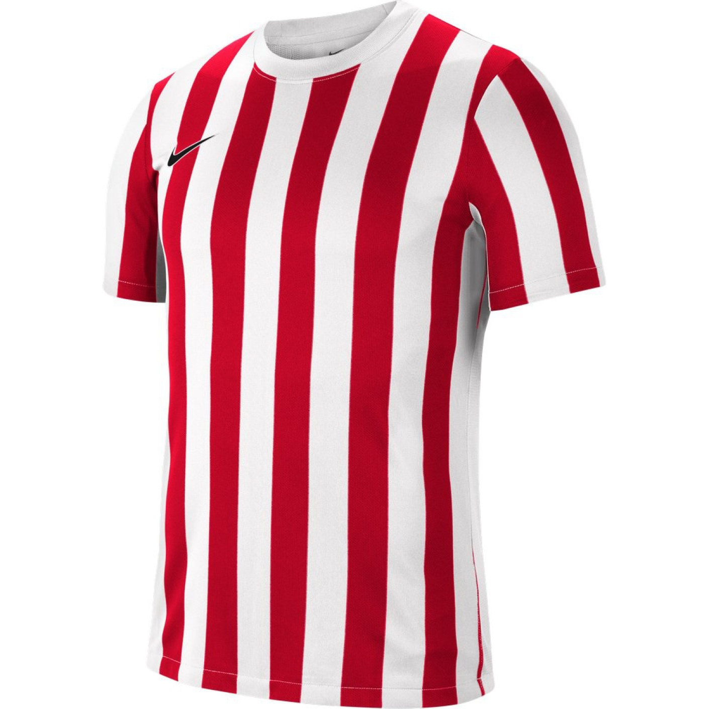 Nike Striped Division IV Maillot de foot pour enfant Rouge Blanc