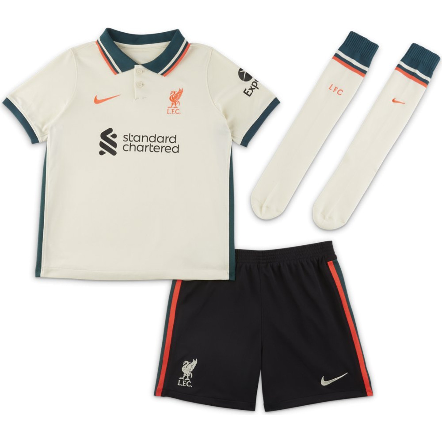 Nike Liverpool Uit Minikit 2021-2022 Kids