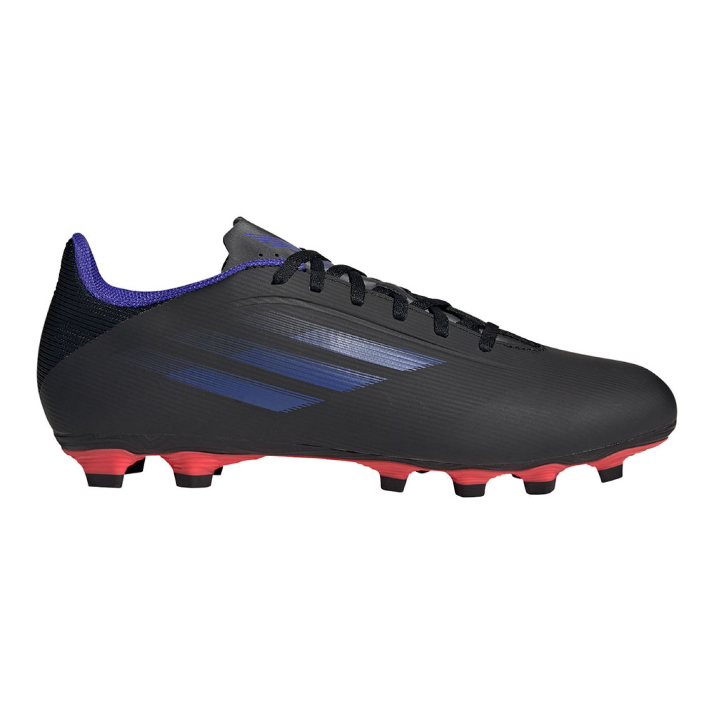 adidas X Speedflow.4 Gazon Naturel Gazon Artificiel Chaussures de Foot (FxG) Noir Bleu Rouge