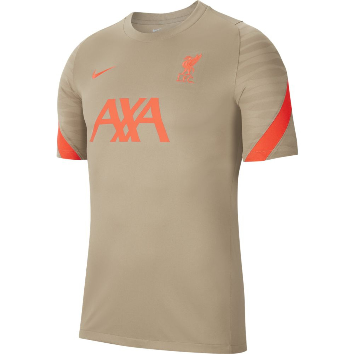 Nike Liverpool Strike Maillot d'Entraînement 2021-2022 Brun Rouge
