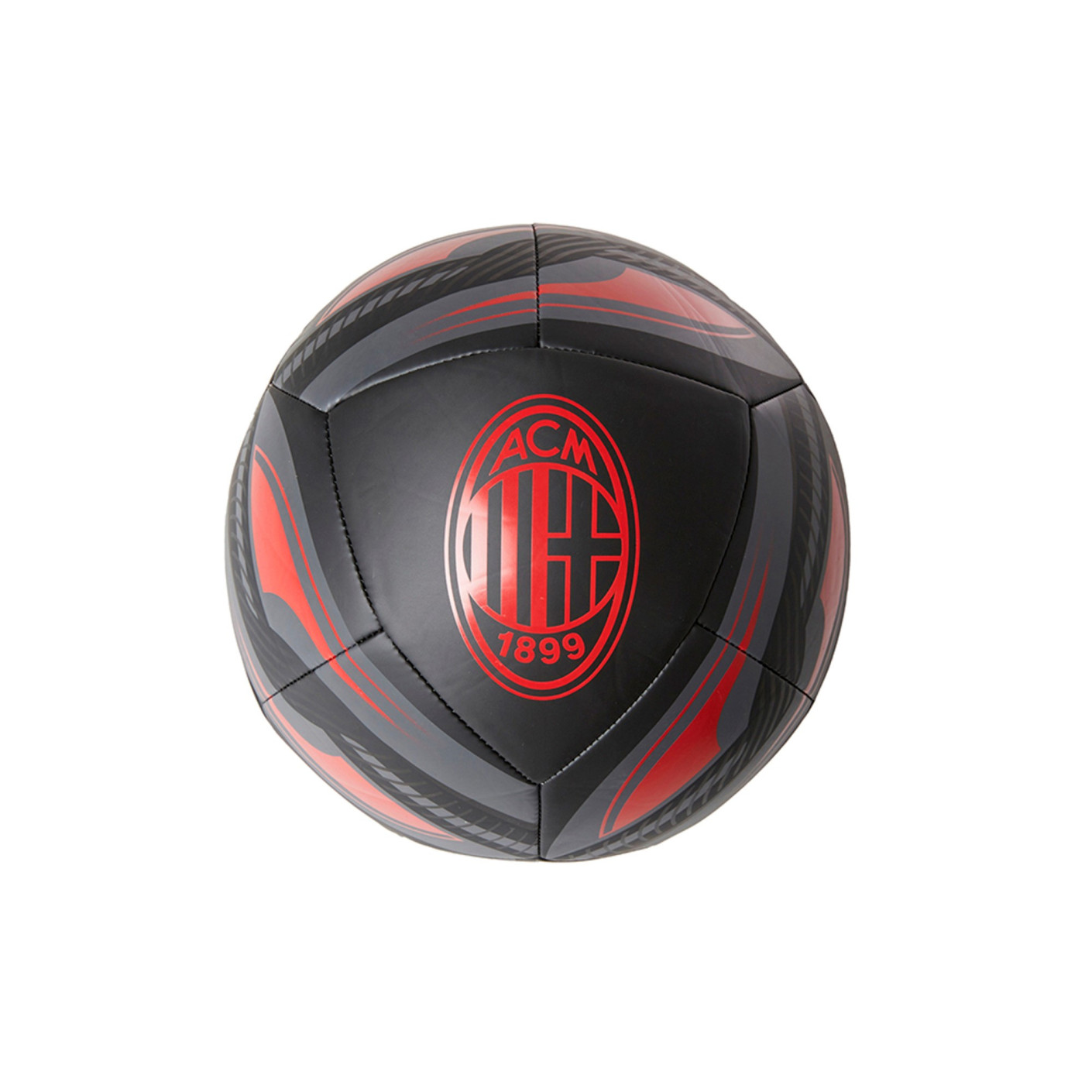 Ballon de football Puma AC Milan Icone Taille 5 Noir/rouge