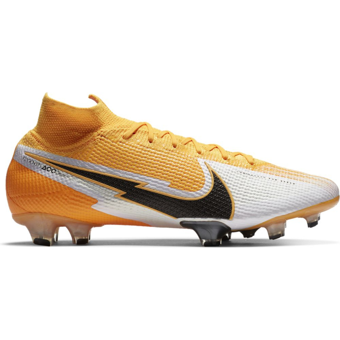 Nike Mercurial Superfly 7 Elite Gras Voetbalschoenen (FG) Fel Oranje Zwart