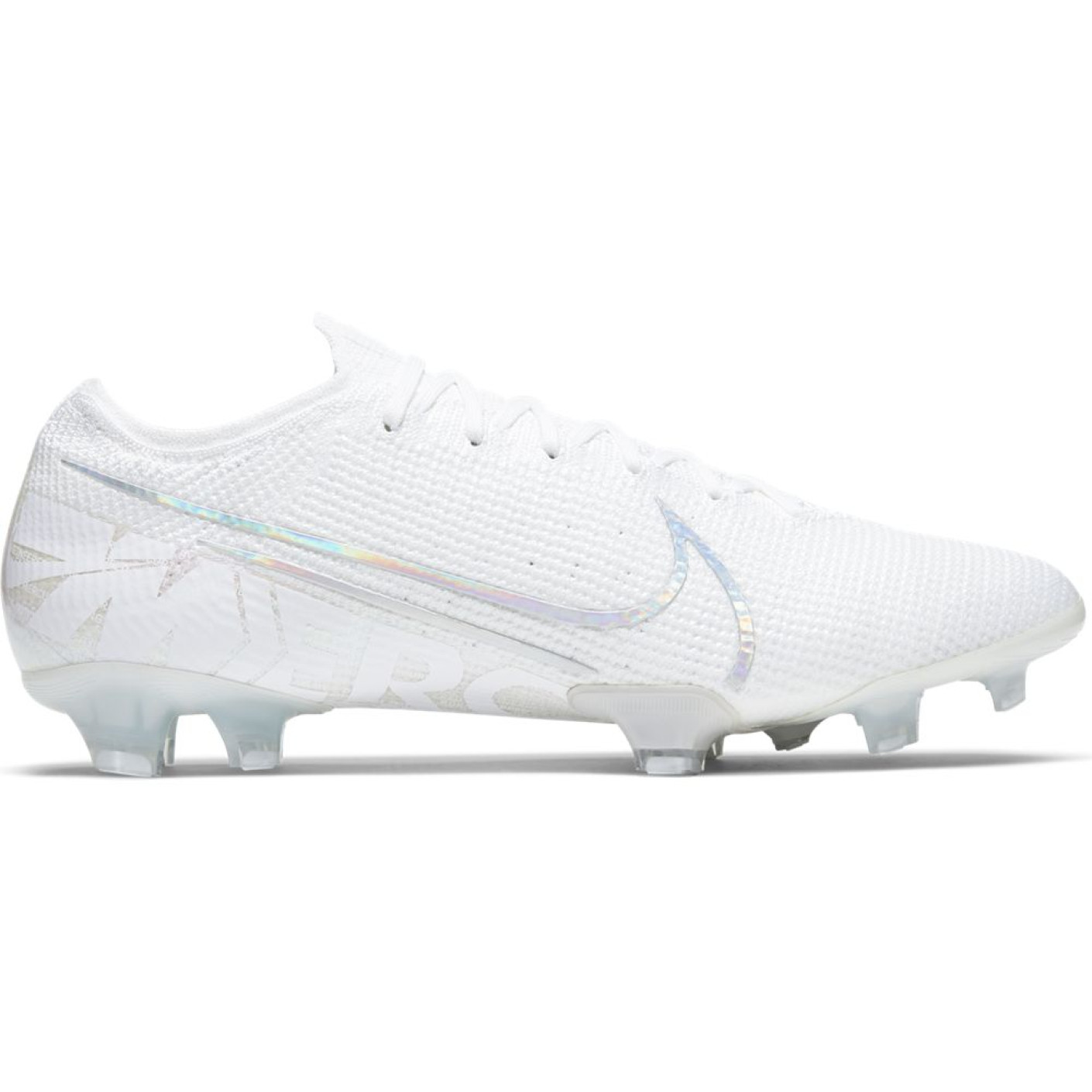 Nike Mercurial Vapor 13 ELITE Gras Voetbalschoenen (FG) Wit Platinum