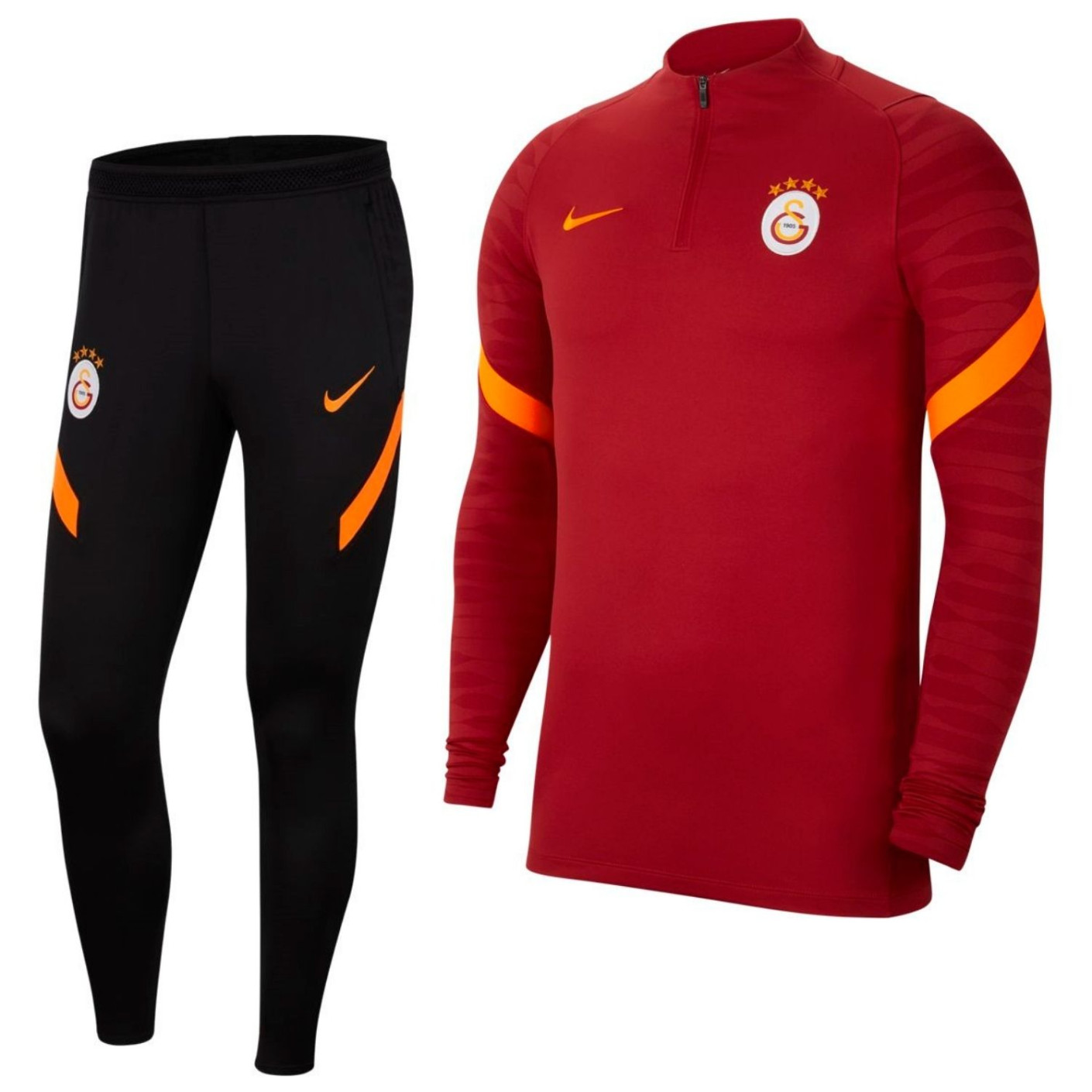 Nike Galatasaray Strike Survêtement 2021-2022 Rouge Noir Orange