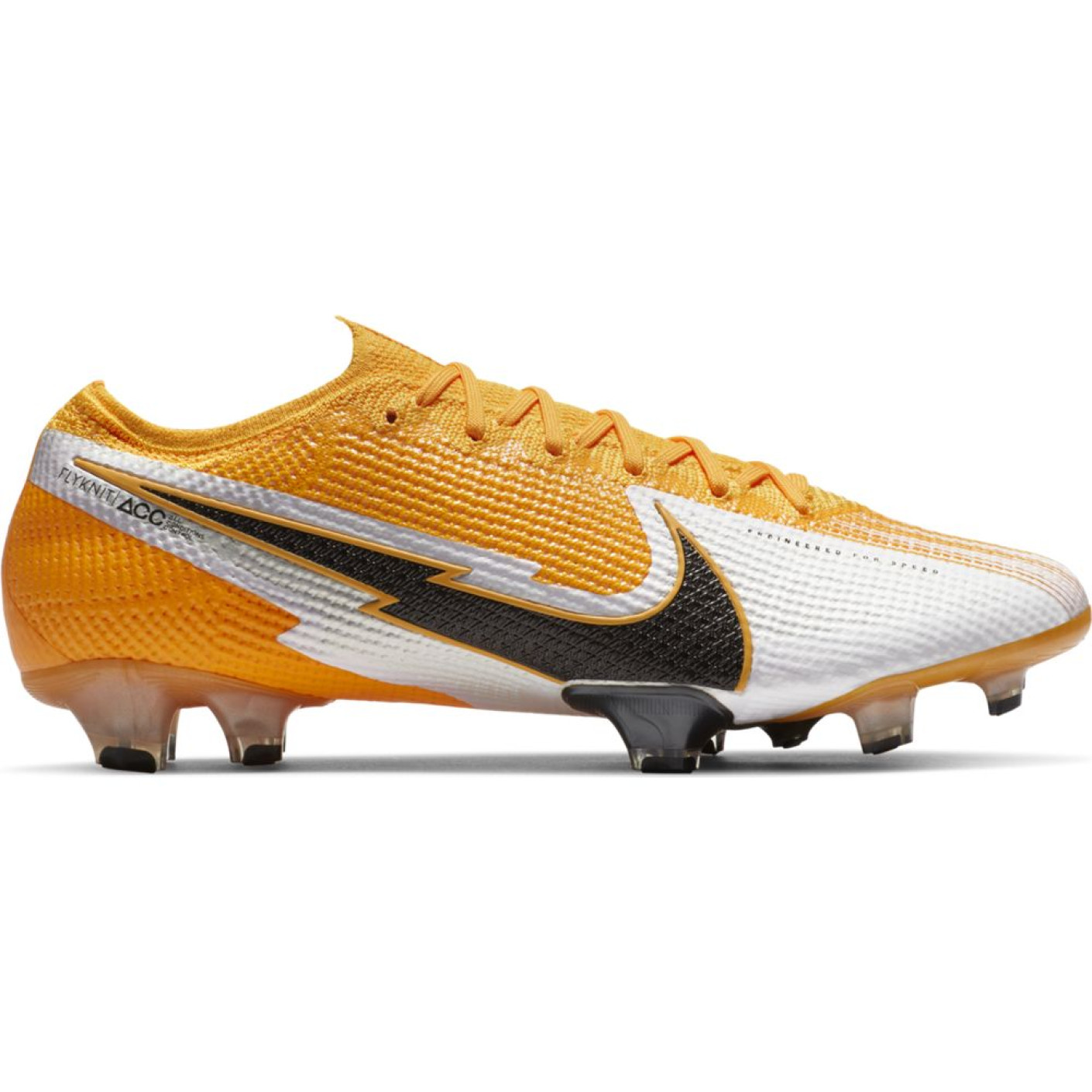 Nike Mercurial Vapor 13 ELITE Gras Voetbalschoenen (FG) Fel Oranje Zwart