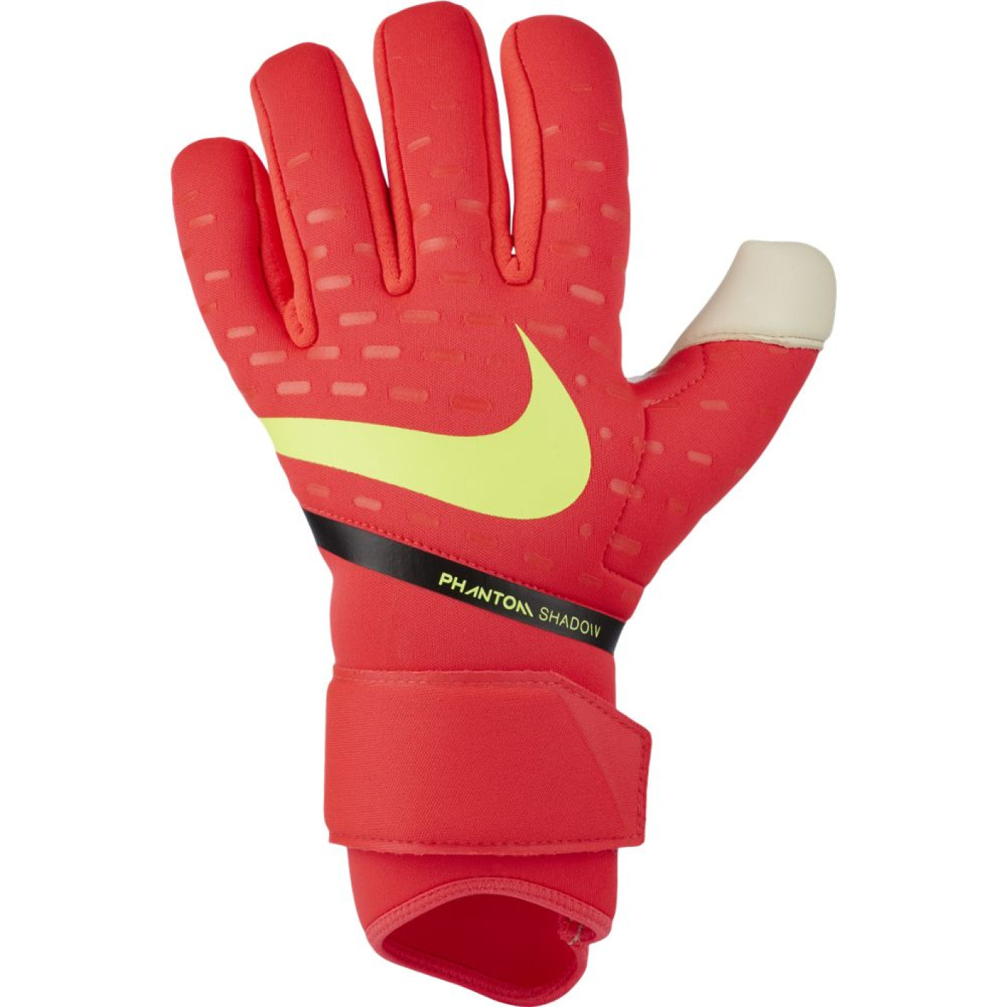 Nike Gants de Gardien de But Phantom Shadow Rouge Blanc Jaune