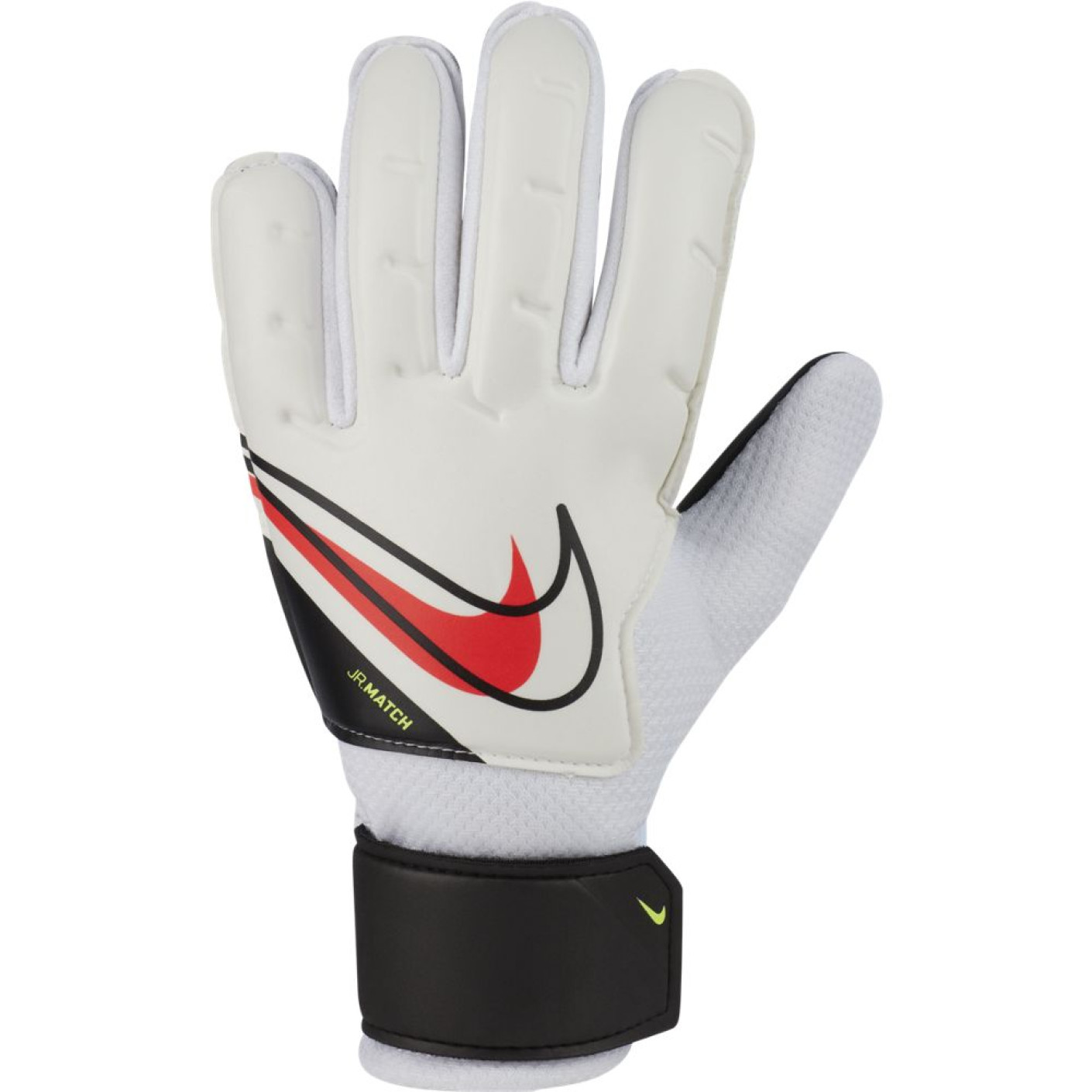 Gants de gardien de but Nike Match Enfants Blanc Noir Brillant
