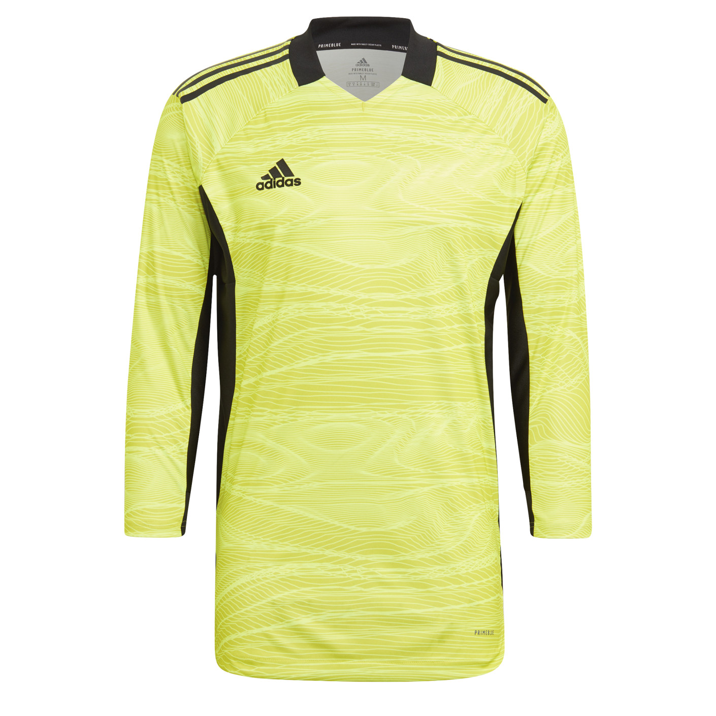 Maillot de gardien de but adidas Condivo 21 à manches longues Jaune