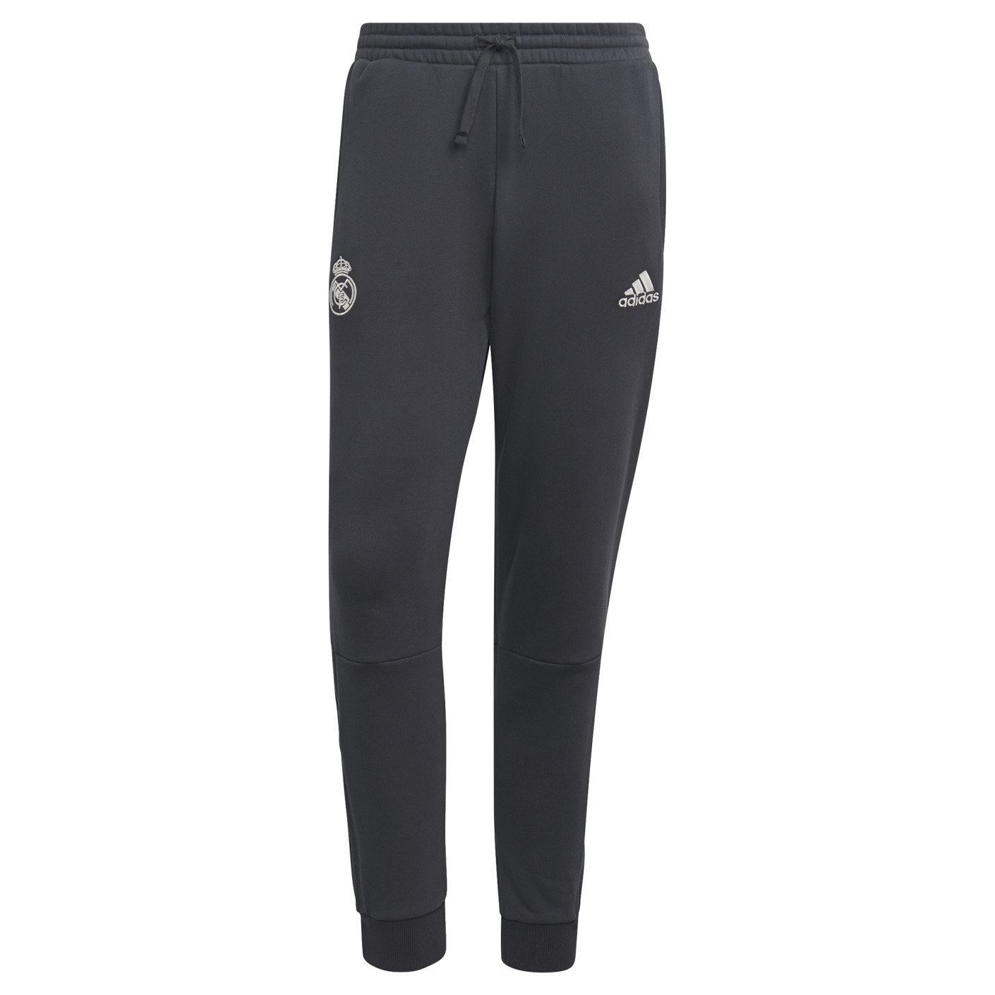 adidas Real Madrid Travel Pantalon d'Entraînement 2021-2022 Gris Foncé Blanc