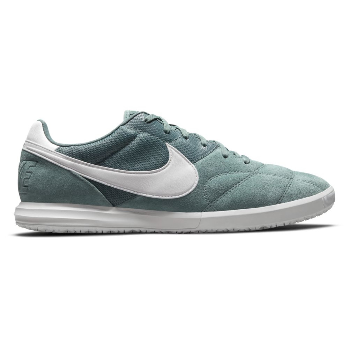 Chaussures de football en salle Nike Premier II Sala Vert foncé Gris