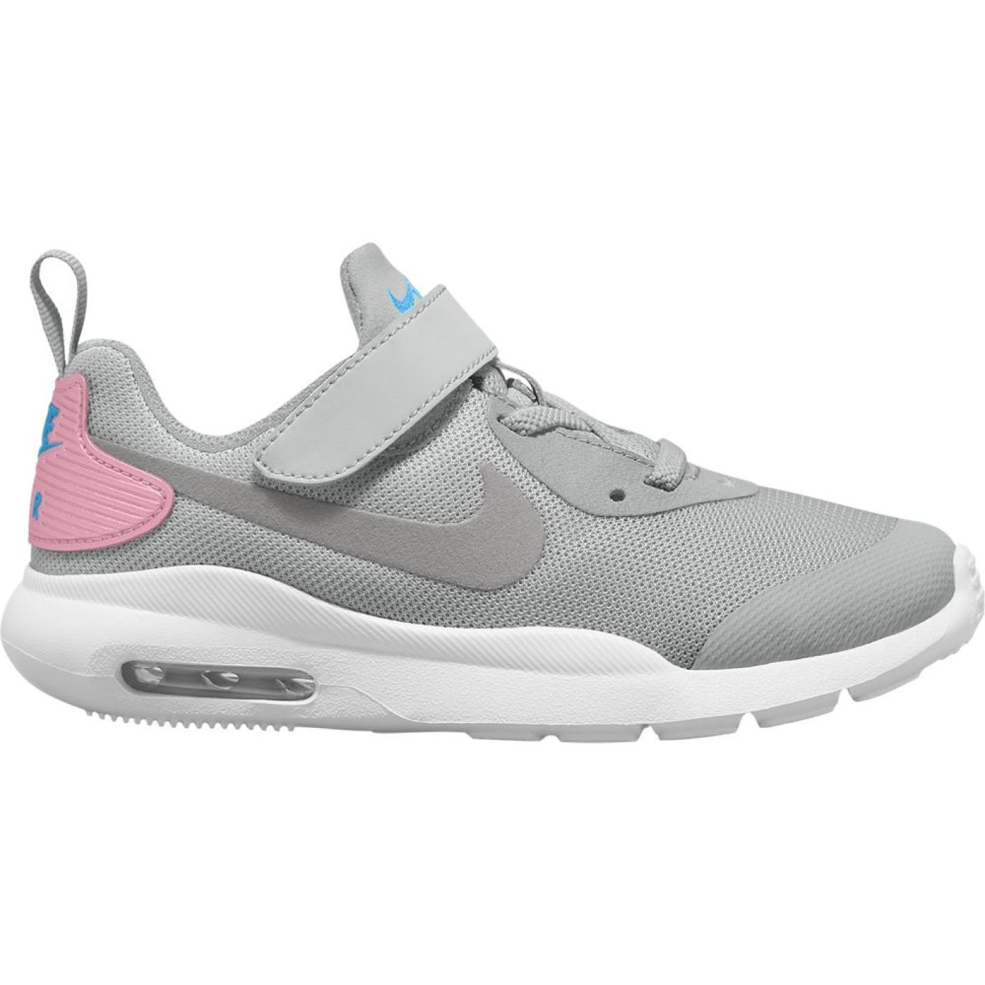 Nike Air Max Oketo Sneakers Klittenband KidsGrijs Wit