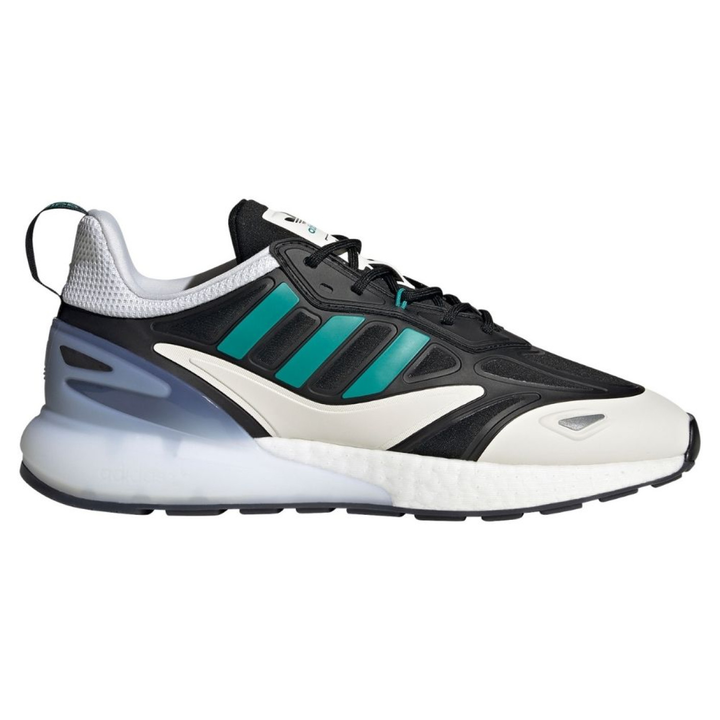 adidas Real Madrid ZX 2K BOOST 2.0 Sneakers Zwart Turquoise Wit