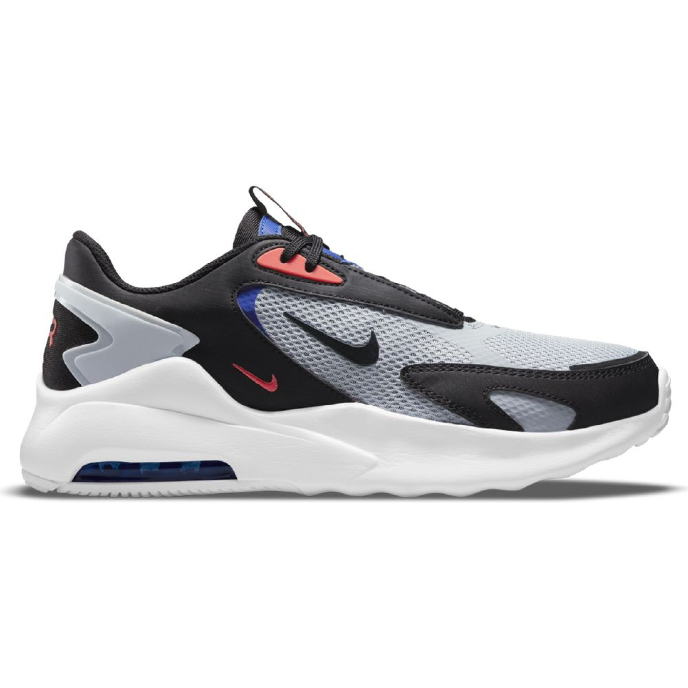 Nike Air Max Bolt Sneakers Grijs Zwart Wit Blauw