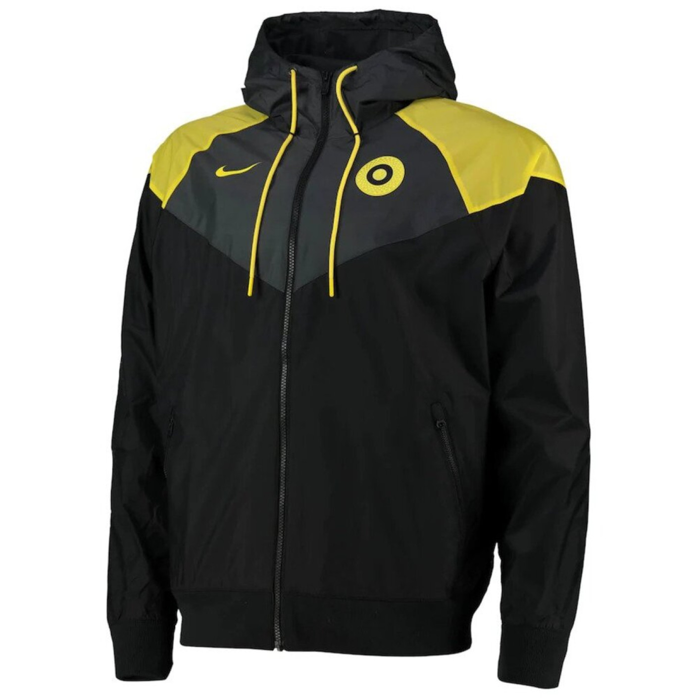 Nike Chelsea Windrunner Woven 2021 2022 Noir Anthracite Jaune