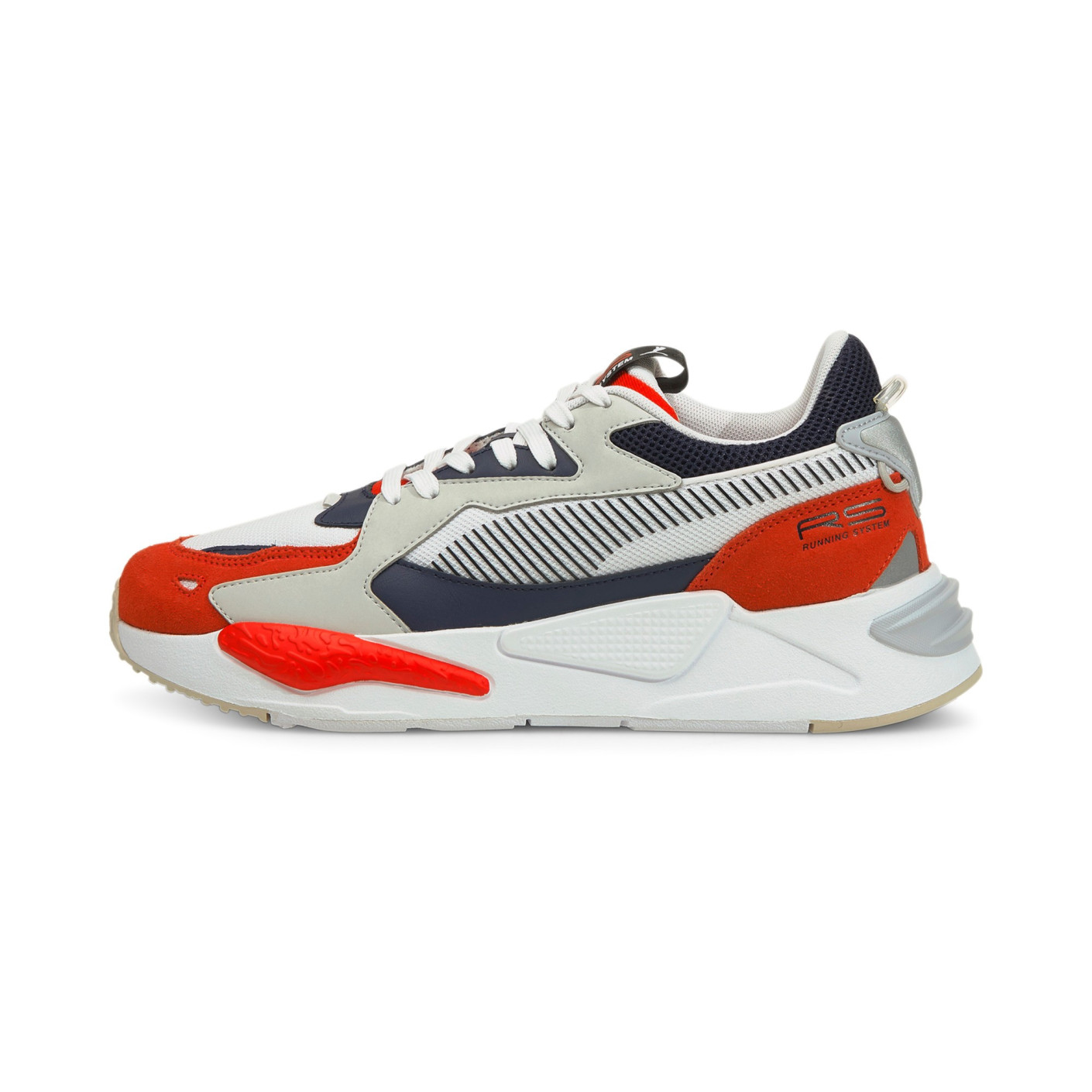 PUMA RS Z College Sneakers Wit Oranje Grijs Voetbalshop.be