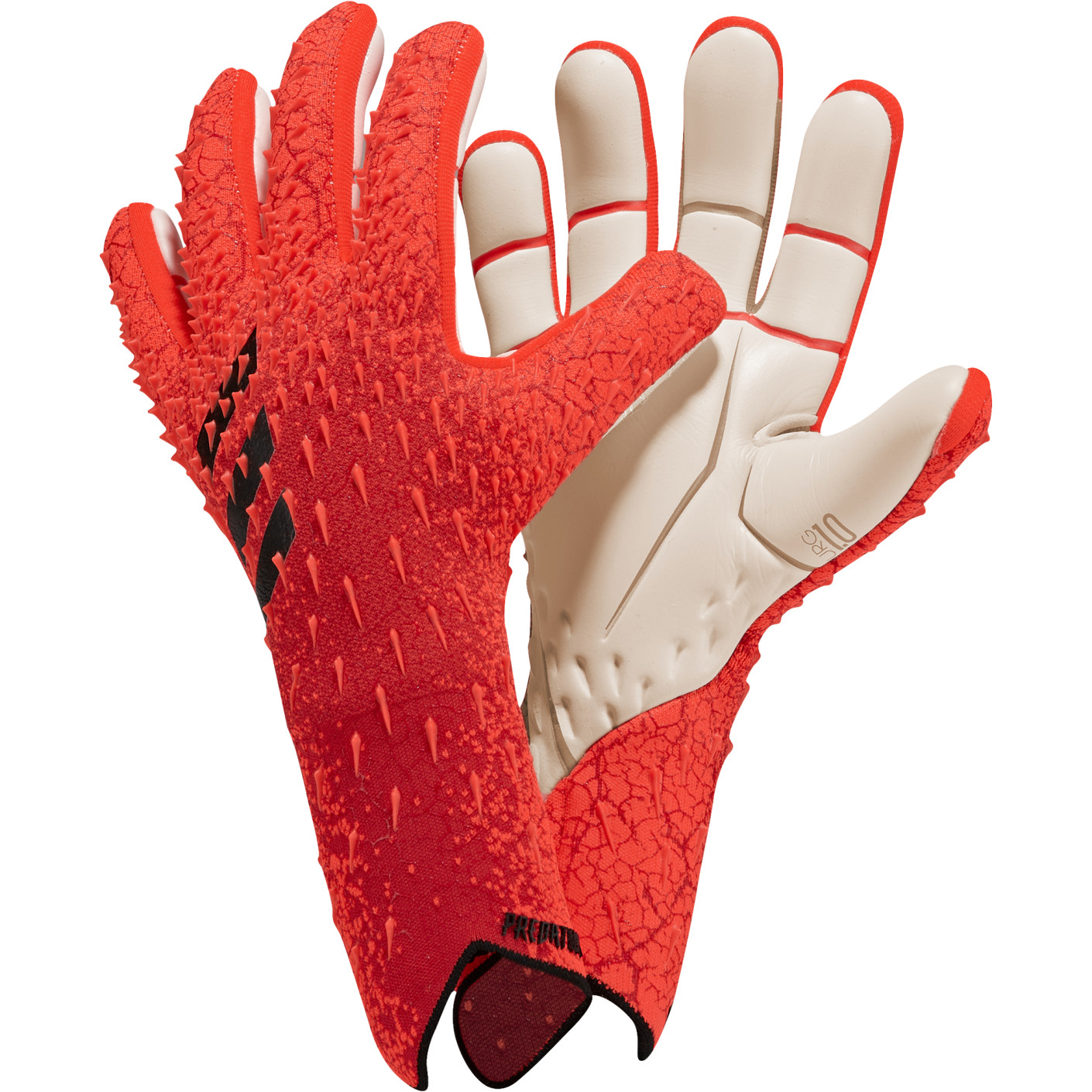 adidas Predator Gants de Gardien de but Pro PC Rouge Noir