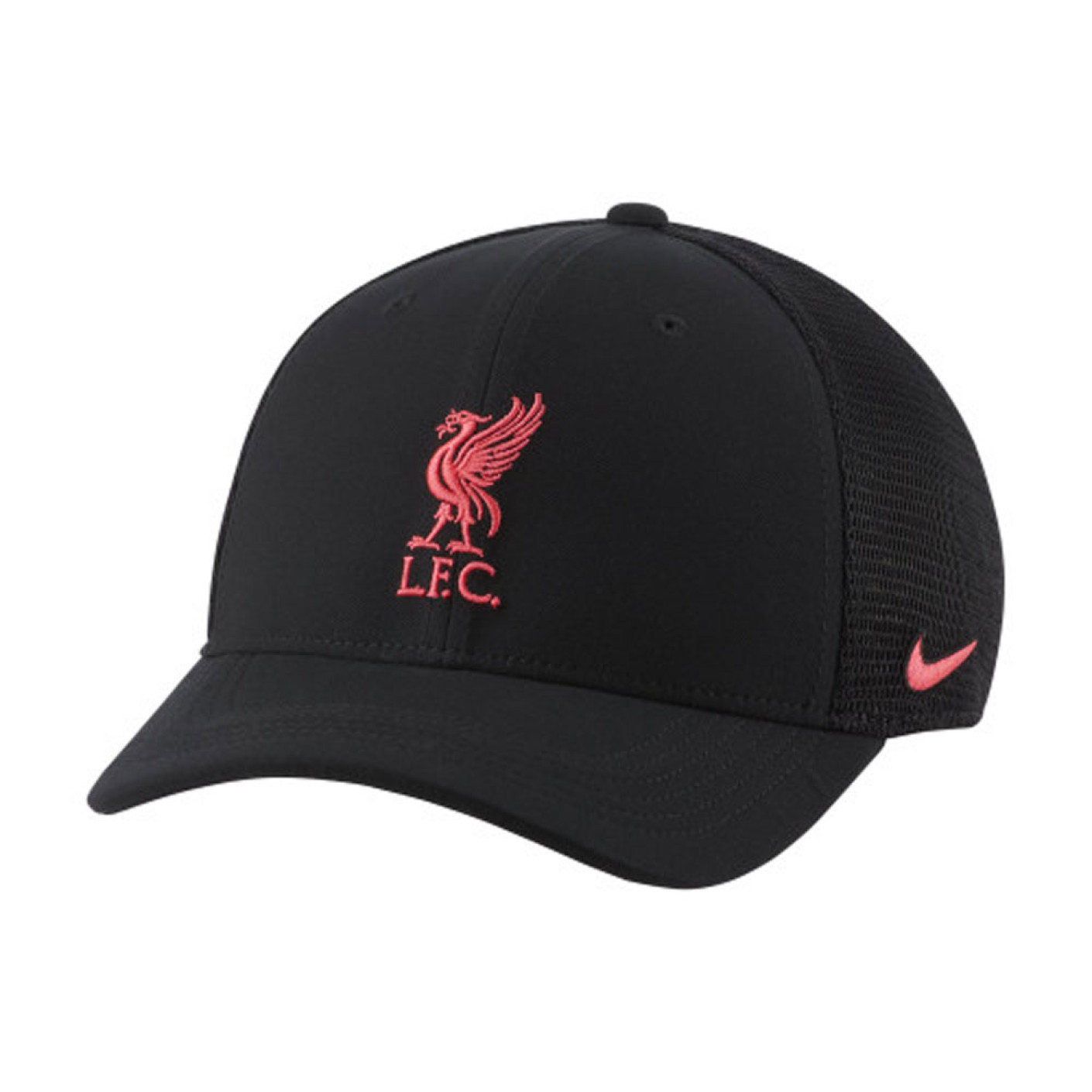 Nike Liverpool Classic 99 Trucker Cap Zwart Felrood