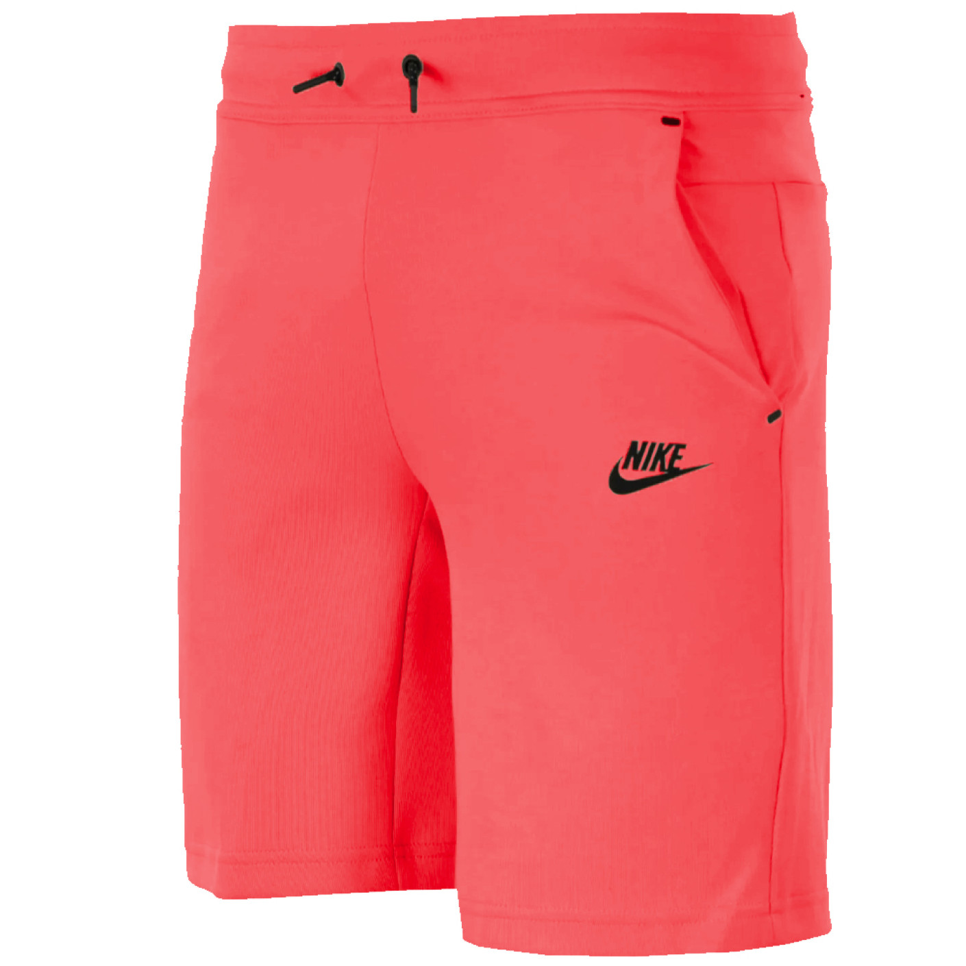 Nike Tech Fleece Short Rouge Clair Noir