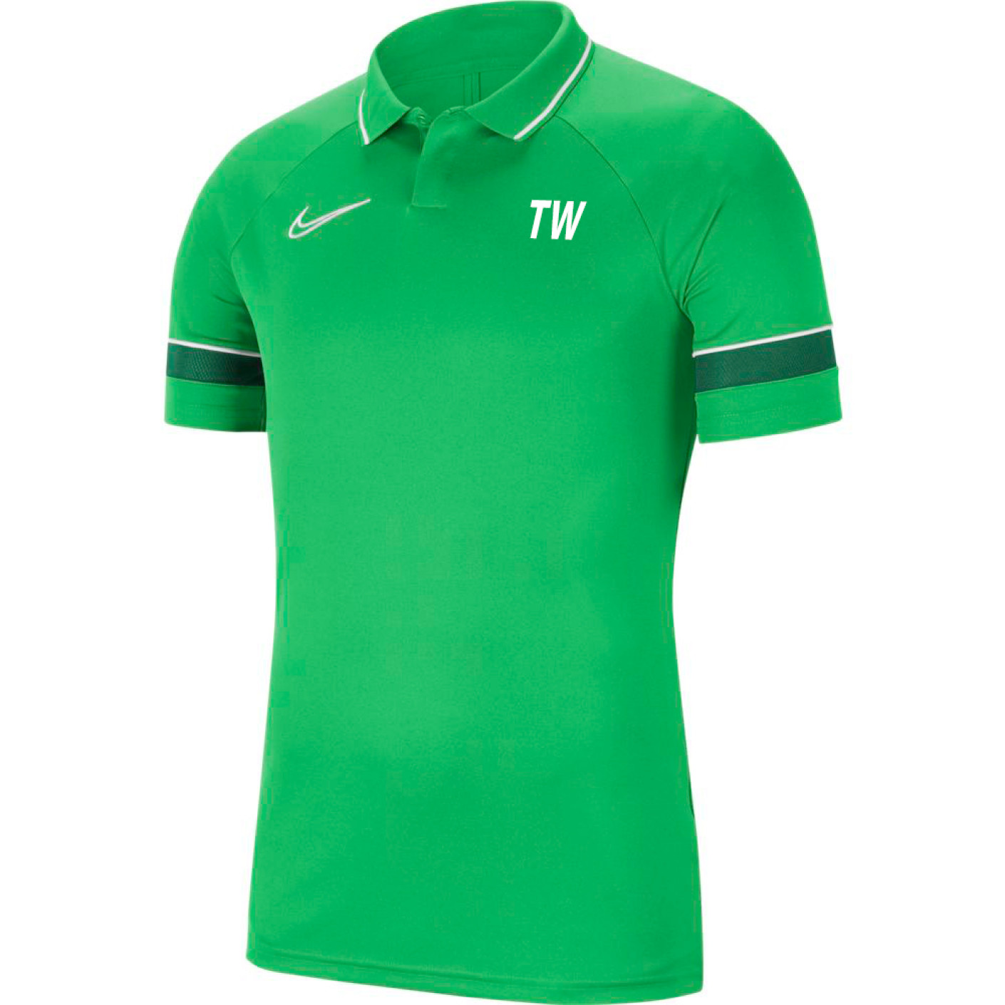 Polo Nike Dri Fit Academy 21 Vert Voetbalshop.be