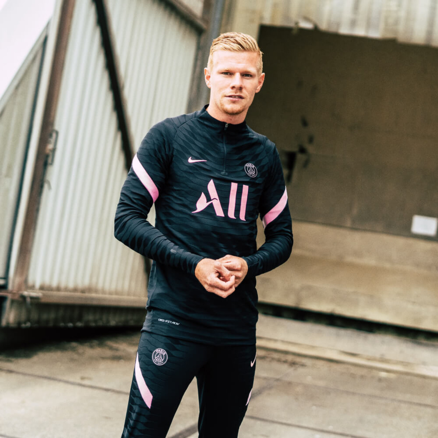 Nike Paris Saint Germain Elite Drill Survetement 2021 2022 Noir Rose Voetbalshop.be