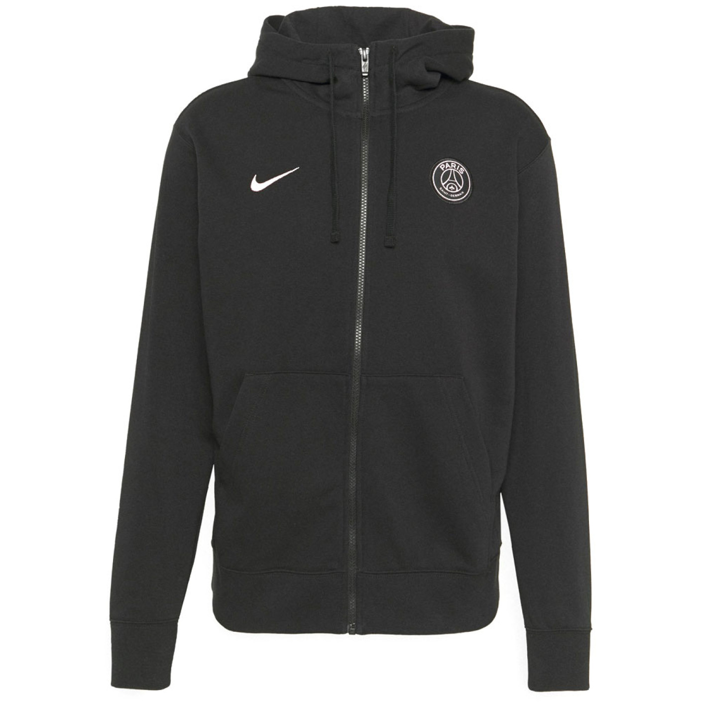 Nike Paris Saint Germain French Terry Hoodie Sweat à Capuche Full-Zip 2021-2022 Noir Rose