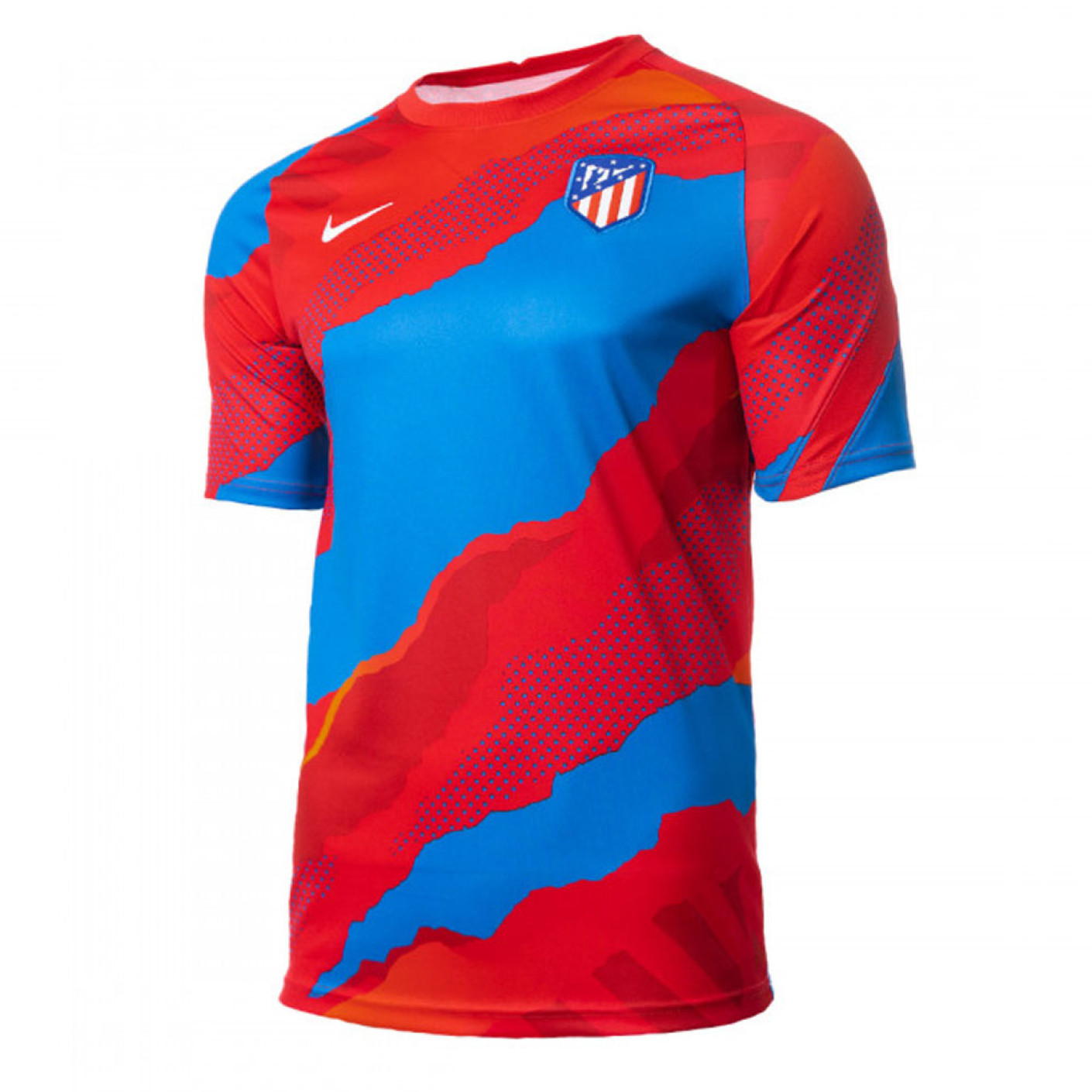 Nike Atletico Madrid Strike Pre-Match Trainingsshirt 2021-2022 Rood Wit