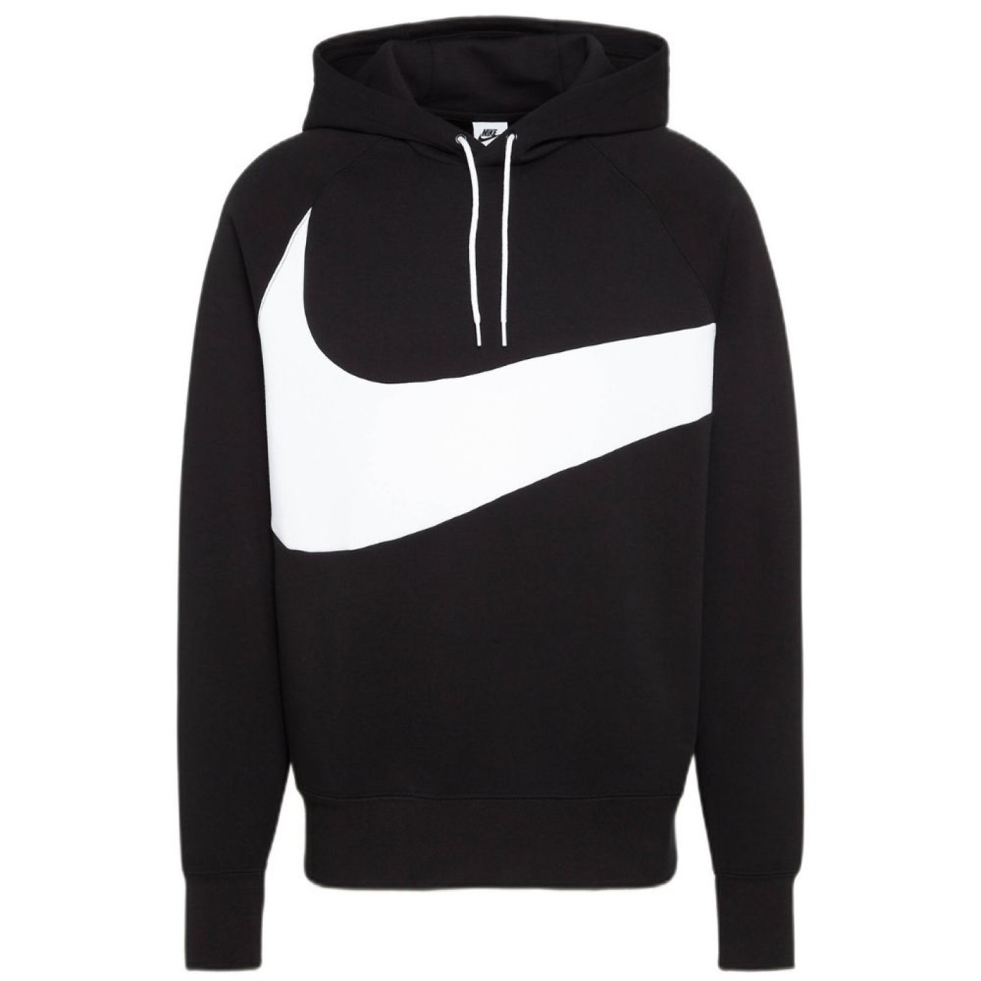 Nike Sportswear Tech Fleece Sweat à Capuche Hoodie Swoosh Noir Blanc