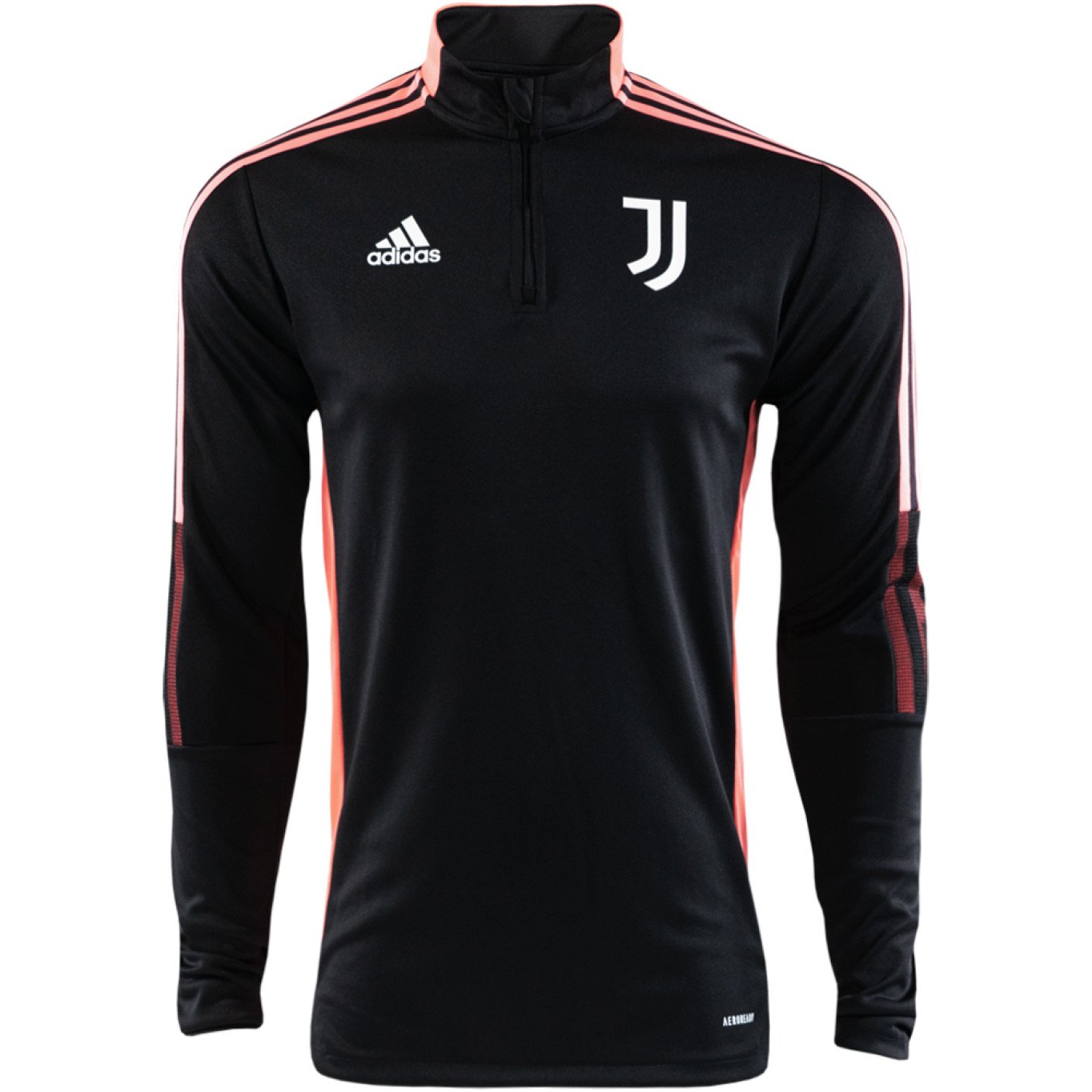 adidas Juventus Trainingstrui 2021-2022 Zwart Oranjeroze