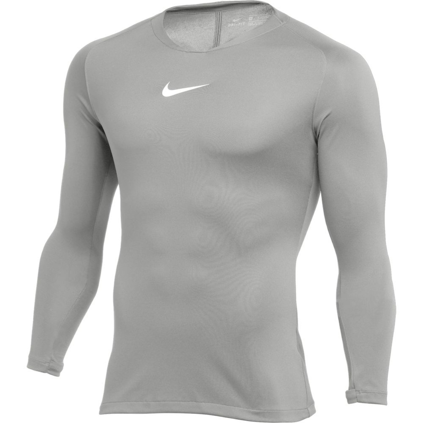 Nike Dri-Fit Park Ondershirt Lange Mouwen Grijs Wit