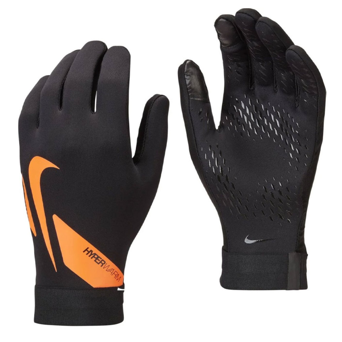 Gants Nike Academy Hyperwarm Noir Orange Voetbalshop.be