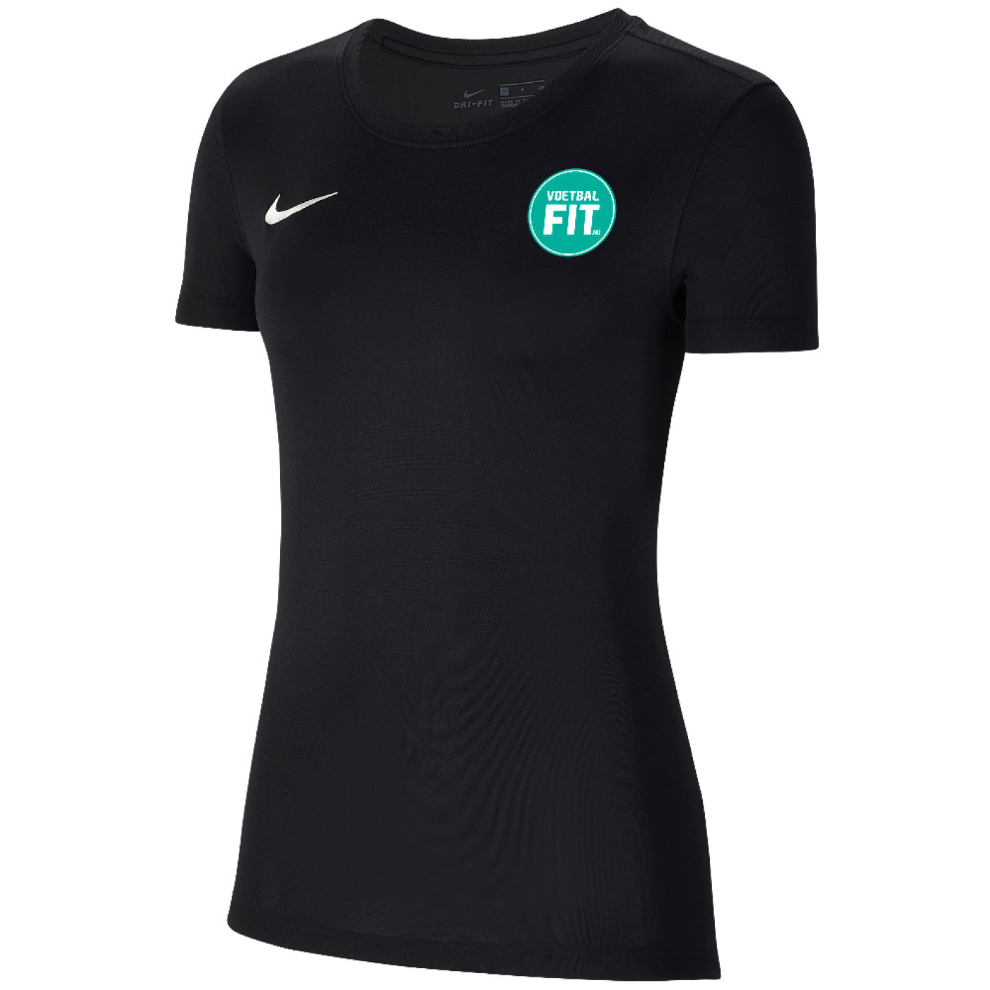 VoetbalFit.nu Trainingsshirt Dames Zwart