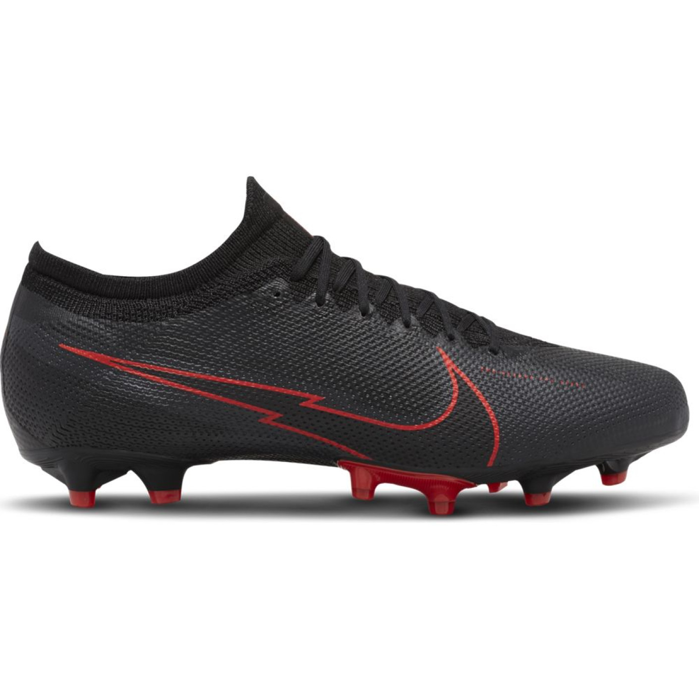 Nike Mercurial Vapor 13 Pro Kunstgras Voetbalschoenen Zwart Rood Voetbalshop.be