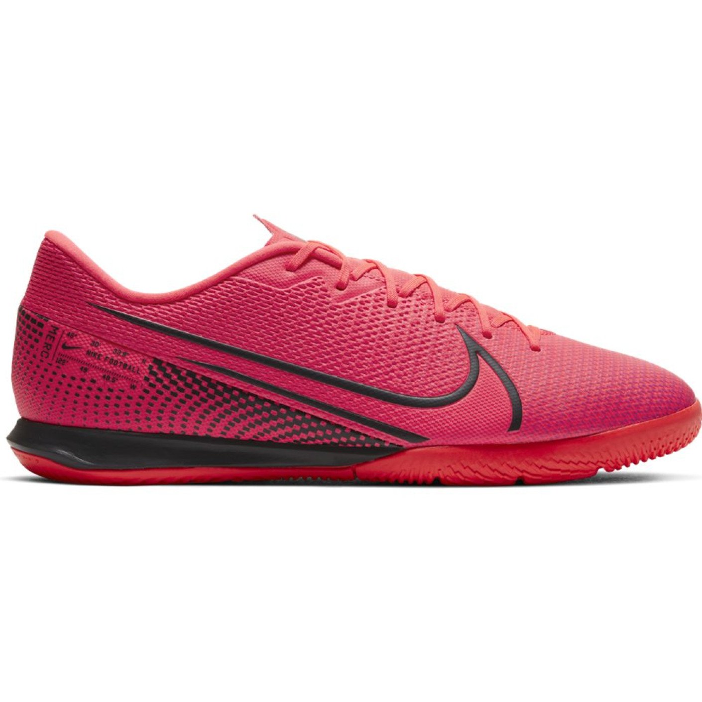 Nike Mercurial Vapor 13 Academy Zaalvoetbalschoenen (IC) Roze Zwart