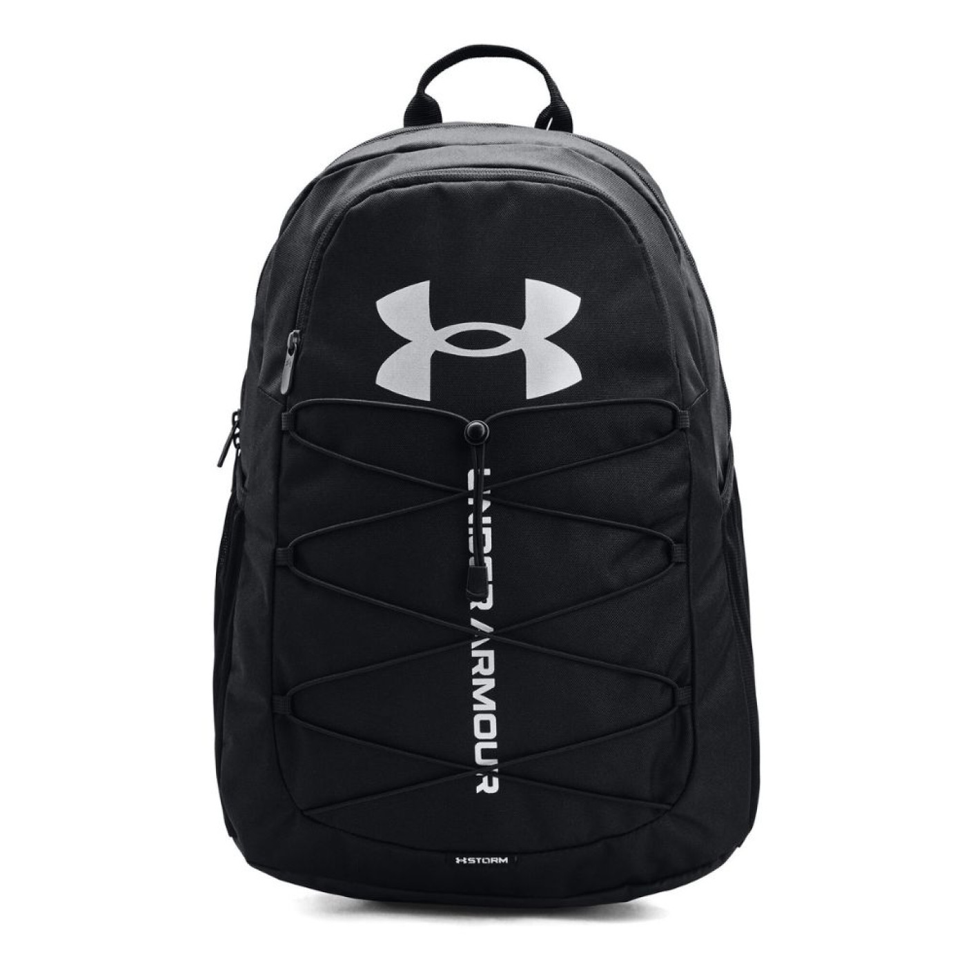 Under Armour Hustle Sport Sac à Dos Noir Argenté