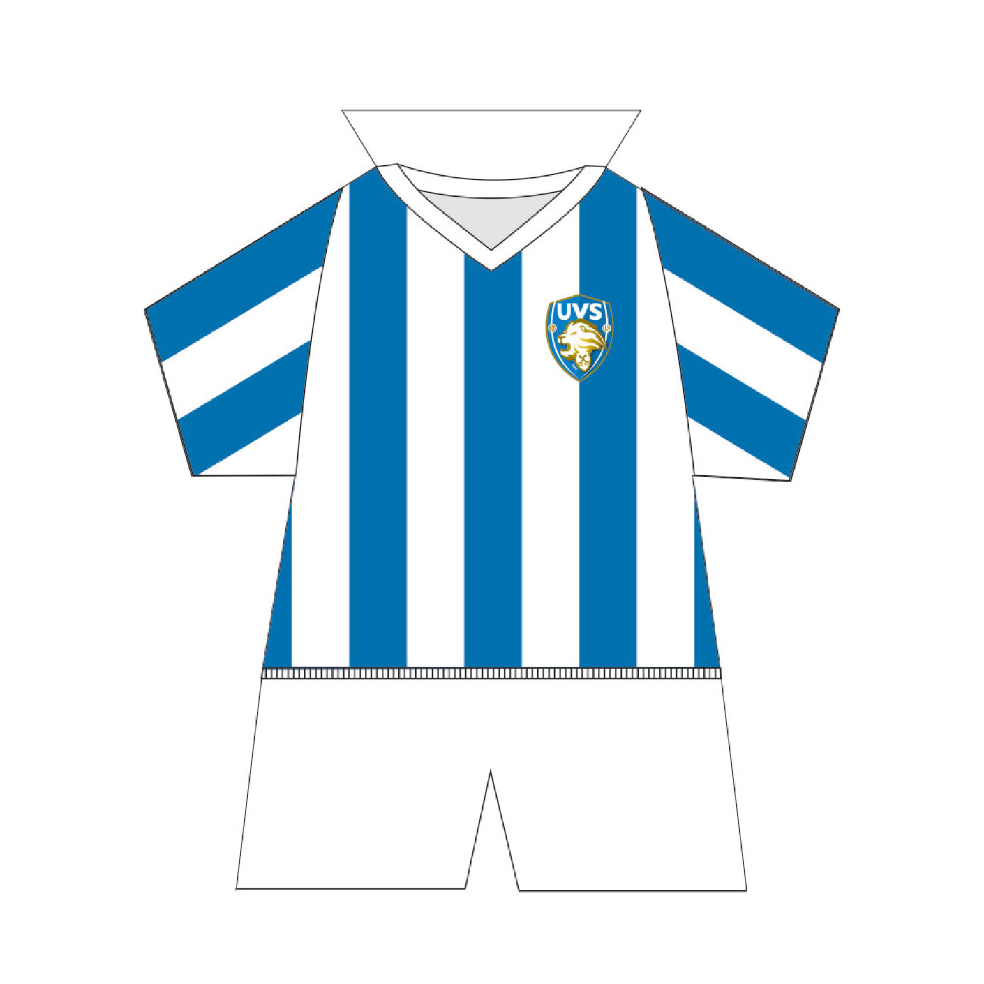 UVS Leiden Maxidress Gepersonaliseerd